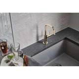 Solna Instant Hot Faucet with Square Spout