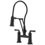 Brizo - Rook Articulating Bridge Faucet - Matte Black