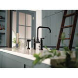 Artesso Bridge Faucet with Side Sprayer