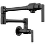 Brizo - Kintsu Wall Mount Pot Filler with Lever Handle - Matte Black