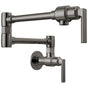 Brizo - Kintsu Wall Mount Pot Filler with Lever Handle - Brilliance Black Onyx