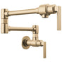 Brizo - Kintsu Wall Mount Pot Filler with Lever Handle - Luxe Gold