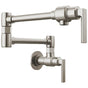 Brizo - Kintsu Wall Mount Pot Filler with Lever Handle - Stainless