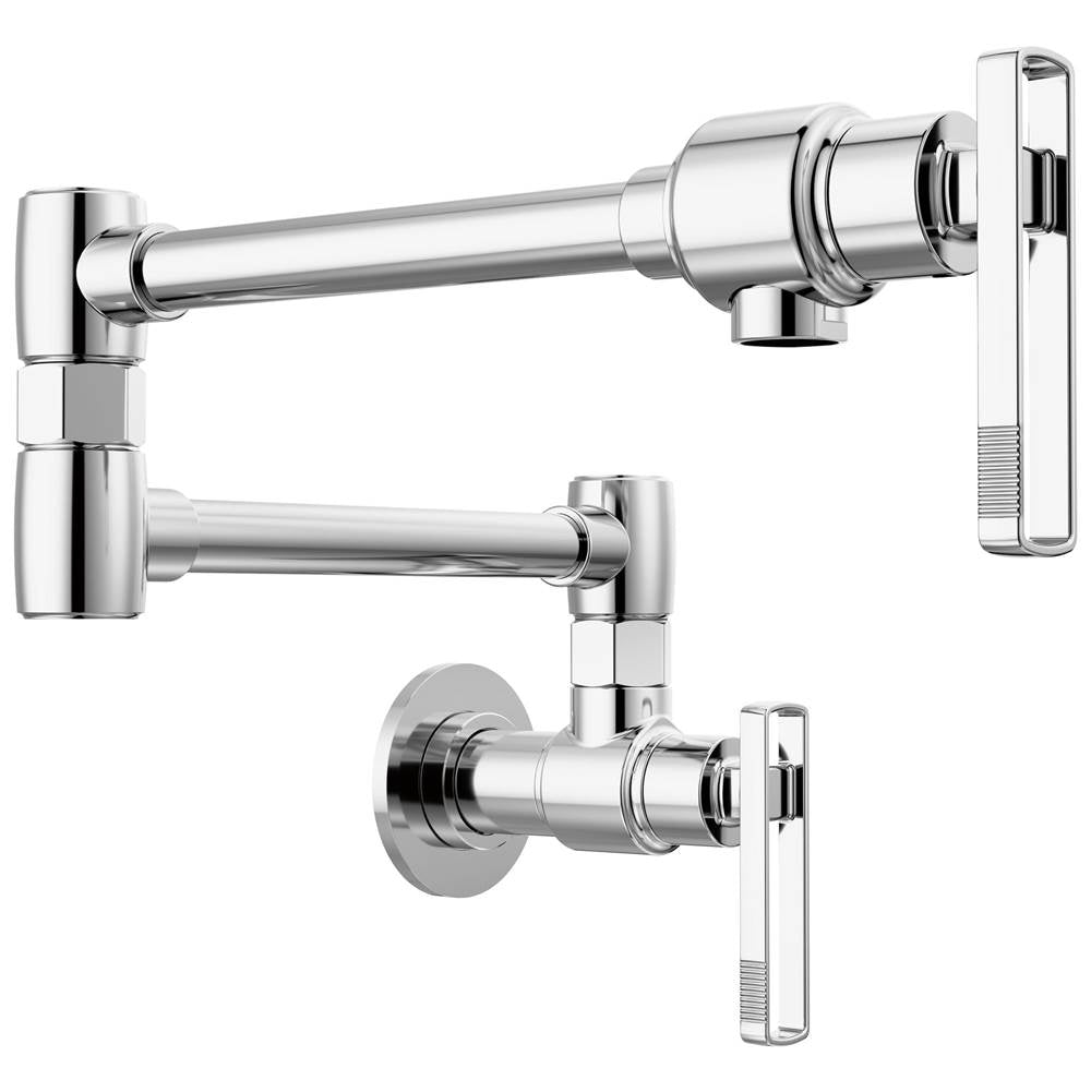 Brizo - Kintsu Wall Mount Pot Filler with Knob Handle - Chrome