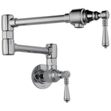 Brizo - Traditional Classic Wall Mount Pot Filler - Chrome