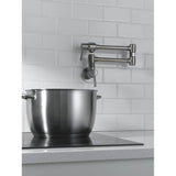 European Linear Wall Mount Pot Filler