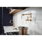 The TulhamE Kitchen Collection by Brizo Wall Mount Pot Filler