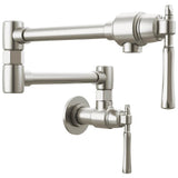 Brizo - The TulhamE Kitchen Collection by Brizo Wall Mount Pot Filler - Stainless