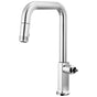 Brizo - Kintsu Pull-Down Faucet with Square Spout - Less Handle - Chrome
