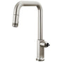 Brizo - Kintsu Pull-Down Faucet with Square Spout - Less Handle - Stainless