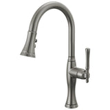 Brizo - The TulhamE Kitchen Collection by Brizo Pull-Down Kitchen Faucet - Luxe Steel