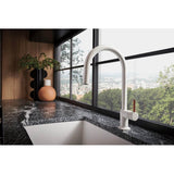 Odin Pull-Down Faucet with Arc Spout - Less Handle