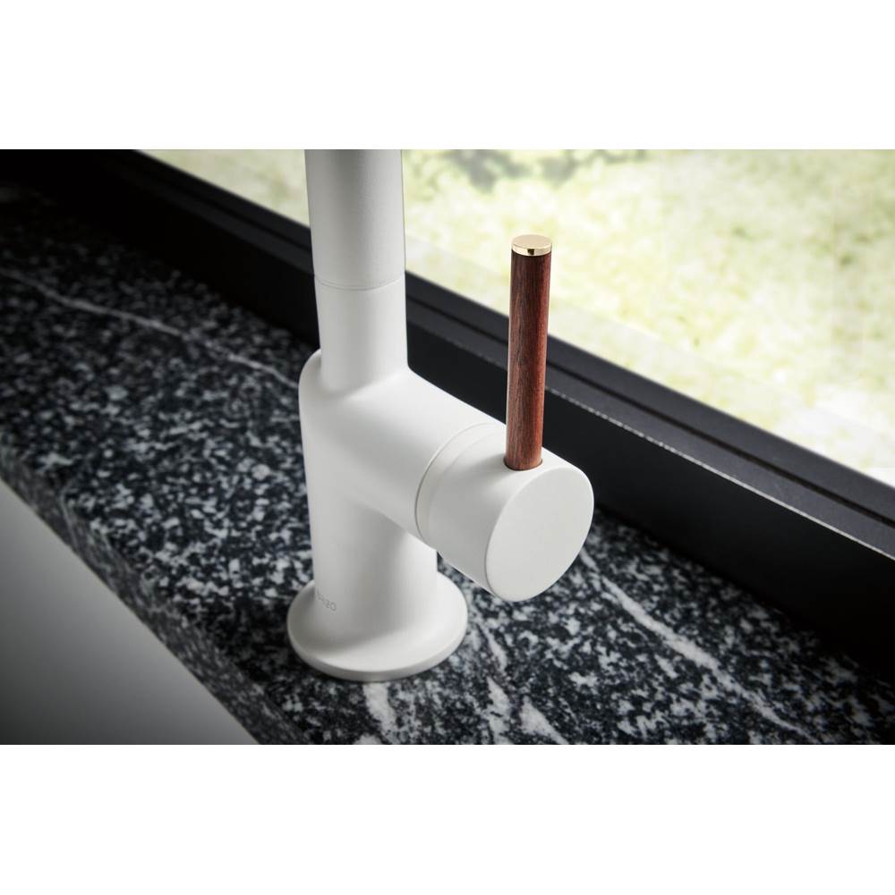 Odin Pull-Down Faucet with Arc Spout - Less Handle