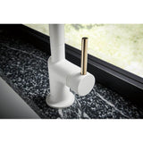 Odin Pull-Down Faucet with Arc Spout - Less Handle