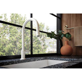 Odin Pull-Down Faucet with Arc Spout - Less Handle