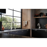 Odin Pull-Down Faucet with Arc Spout - Less Handle
