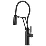 Brizo - Solna Articulating Faucet With Finished Hose - Matte Black