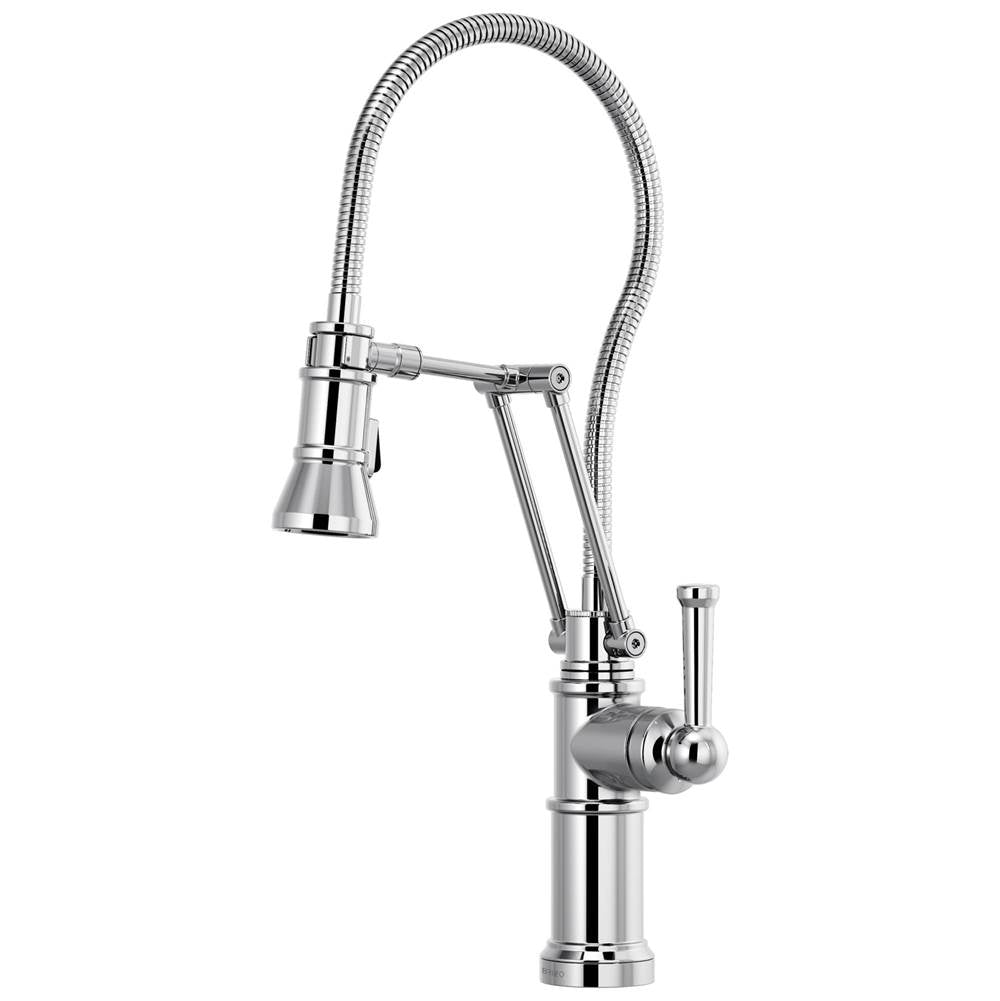 Brizo - Artesso Articulating Faucet With Finished Hose - Chrome