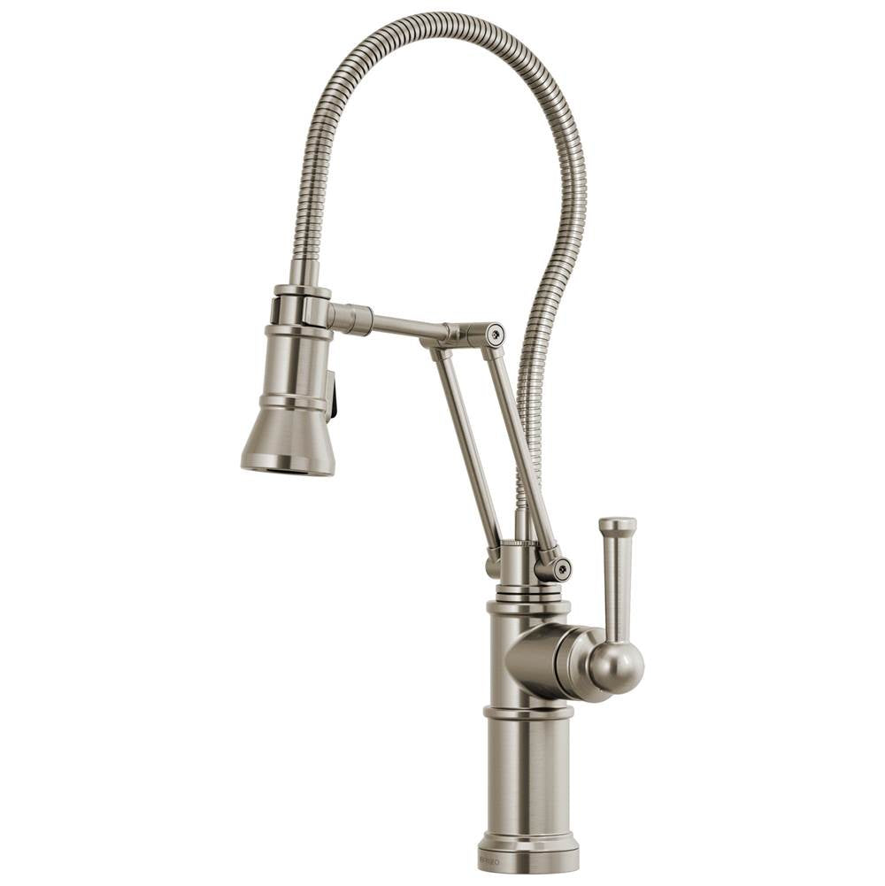 Brizo - Artesso Articulating Faucet With Finished Hose - Stainless