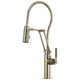 Brizo - Litze Articulating Faucet With Finished Hose - Polished Nickel