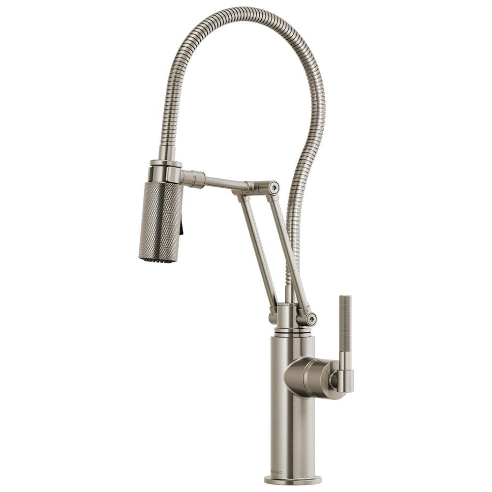 Brizo - Litze Articulating Faucet With Finished Hose - Stainless