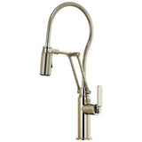 Brizo - Litze Articulating Faucet With Finished Hose - Polished Nickel