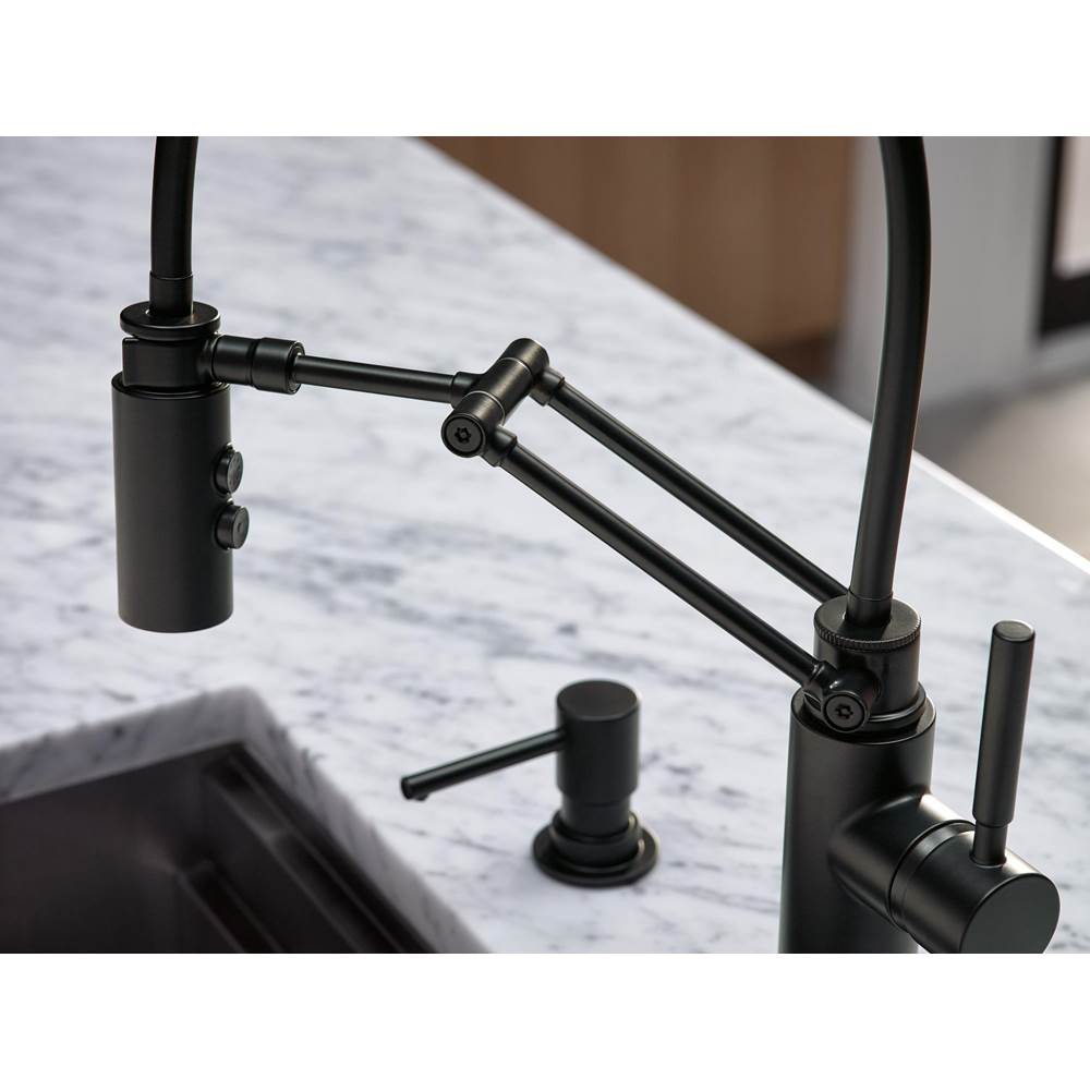 Solna Single Handle Articulating Kitchen Faucet