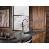 Solna Single Handle Articulating Kitchen Faucet
