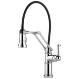 Brizo - Artesso Single Handle Articulating Kitchen Faucet - Chrome