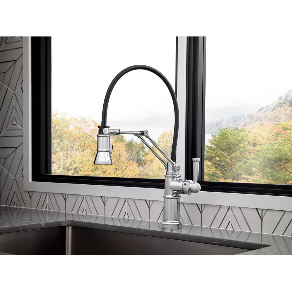 Artesso Single Handle Articulating Kitchen Faucet