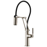Brizo - Litze Articulating Faucet with Knurled Handle - Stainless