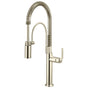 Brizo - Litze Semi-Professional Kitchen Faucet - Industrial Handle - Polished Nickel