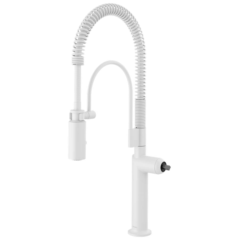 Brizo - Jason Wu for BrizoE Semi-Professional Kitchen Faucet - Less Handle - Matte White