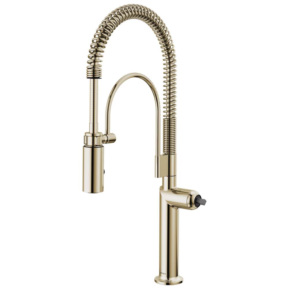 Brizo - Odin Semi-Professional Kitchen Faucet - Less Handle - Polished Nickel