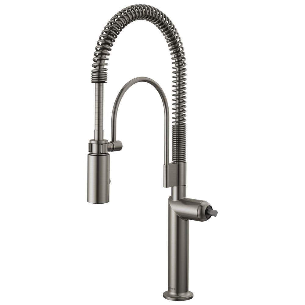 Brizo - Odin Semi-Professional Kitchen Faucet - Less Handle - Luxe Steel
