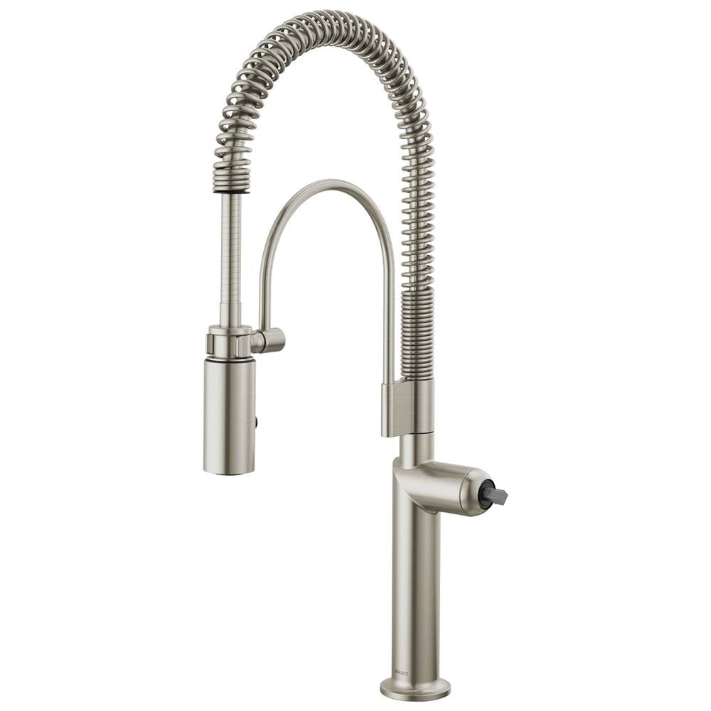 Brizo - Odin Semi-Professional Kitchen Faucet - Less Handle - Stainless