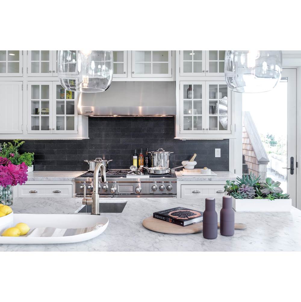 Solna Single Handle Pull-Down Prep Faucet