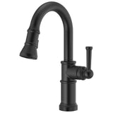 Brizo - Artesso Pull-Down Prep Faucet - Matte Black