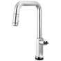 Brizo - Kintsu SmartTouch Pull-Down Faucet with Square Spout - Less Handle - Chrome