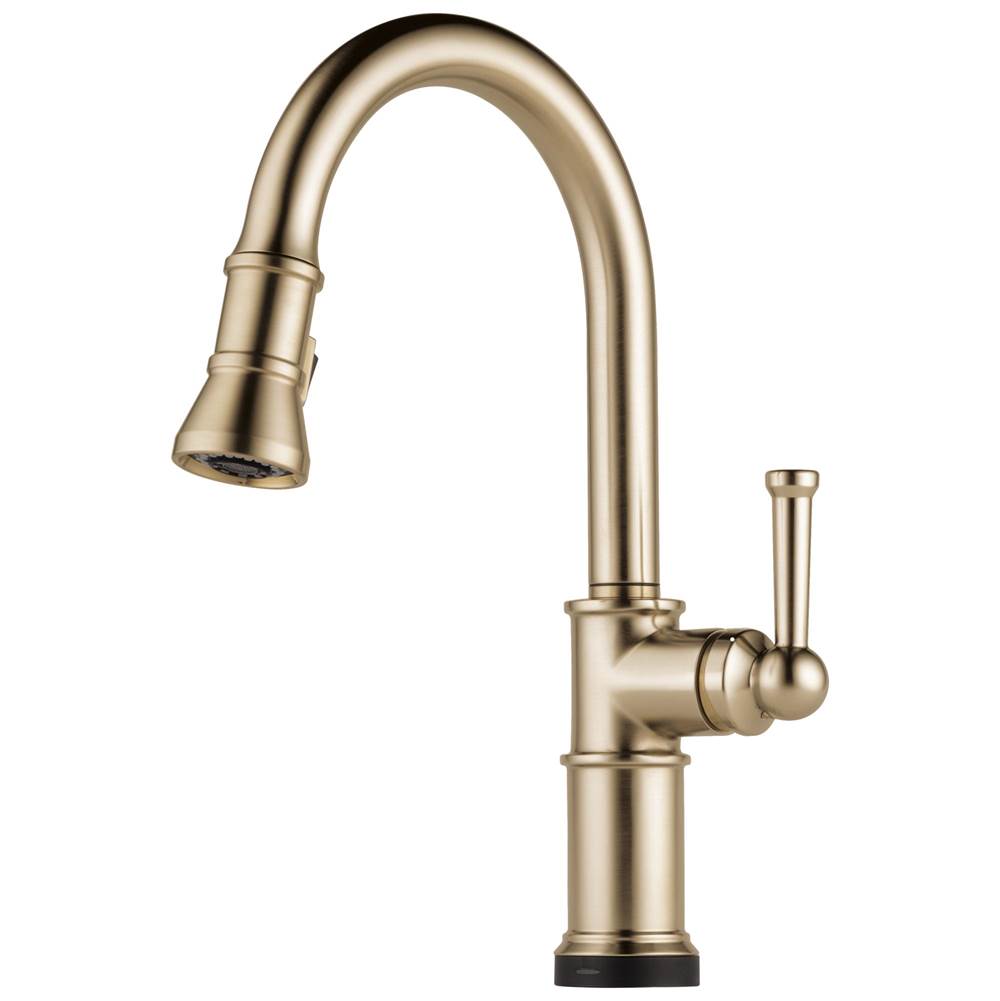 Brizo - Artesso SmartTouch Pull-Down Kitchen Faucet - Luxe Gold