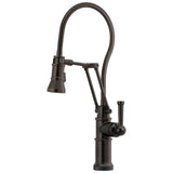 Brizo - Artesso SmartTouch Articulating Kitchen Faucet With Finished Hose - Venetian Bronze