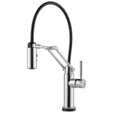 Brizo - Solna Single Handle Articulating Kitchen Kitchen Faucet with SmartTouch Technology - Chrome