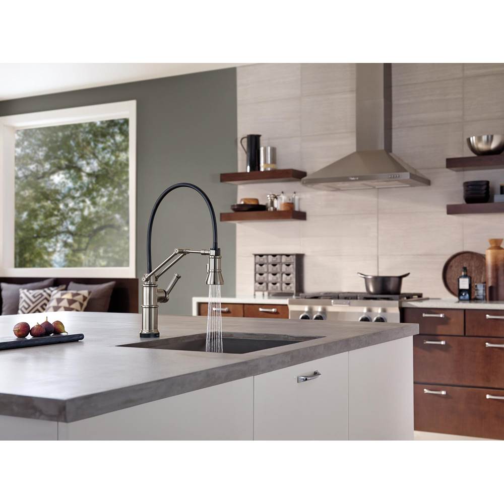 Artesso Single Handle Articulating Kitchen Faucet with SmartTouch Technology