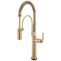 Brizo - Litze SmartTouch Semi-Professional Kitchen Faucet - Industrial Handle - Luxe Gold