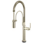 Brizo - Litze SmartTouch Semi-Professional Kitchen Faucet - Industrial Handle - Polished Nickel