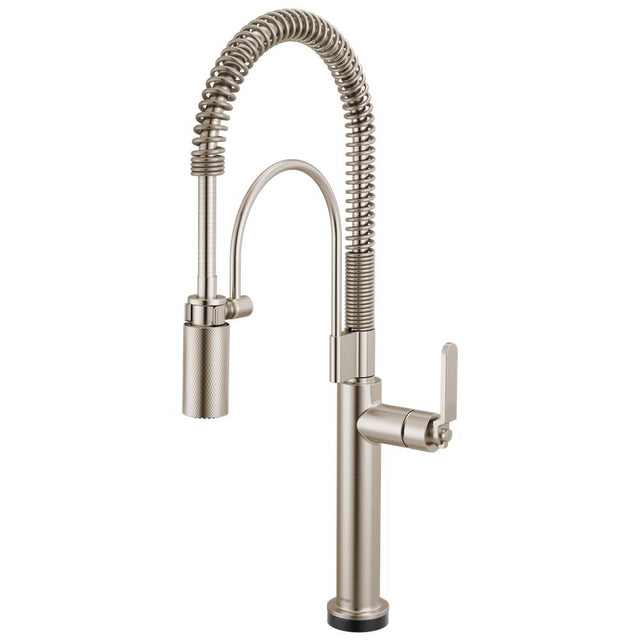 Brizo - Litze SmartTouch Semi-Professional Kitchen Faucet - Industrial Handle - Stainless