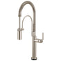 Brizo - Litze SmartTouch Semi-Professional Kitchen Faucet - Industrial Handle - Stainless