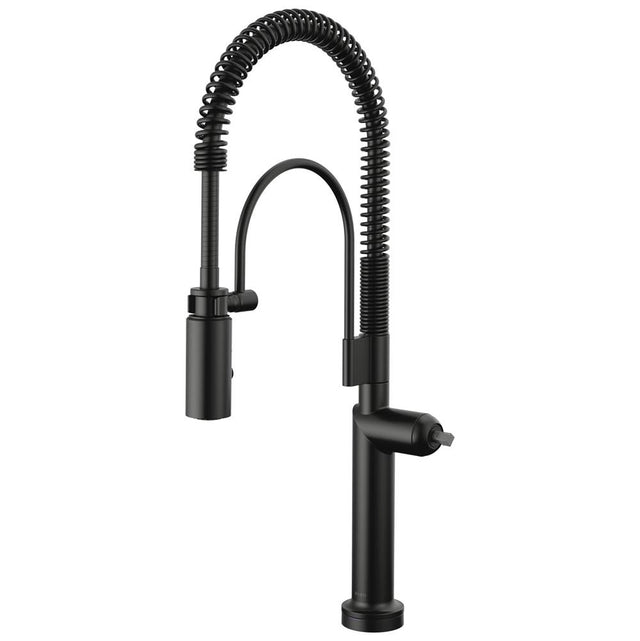 Brizo - Odin SmartTouch Semi-Professional Kitchen Faucet - Less Handle - Matte Black