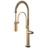 Brizo - Odin SmartTouch Semi-Professional Kitchen Faucet - Less Handle - Luxe Gold