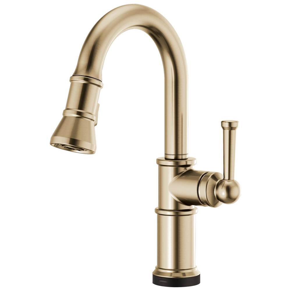 Brizo - Artesso SmartTouch Pull-Down Prep Kitchen Faucet - Luxe Gold